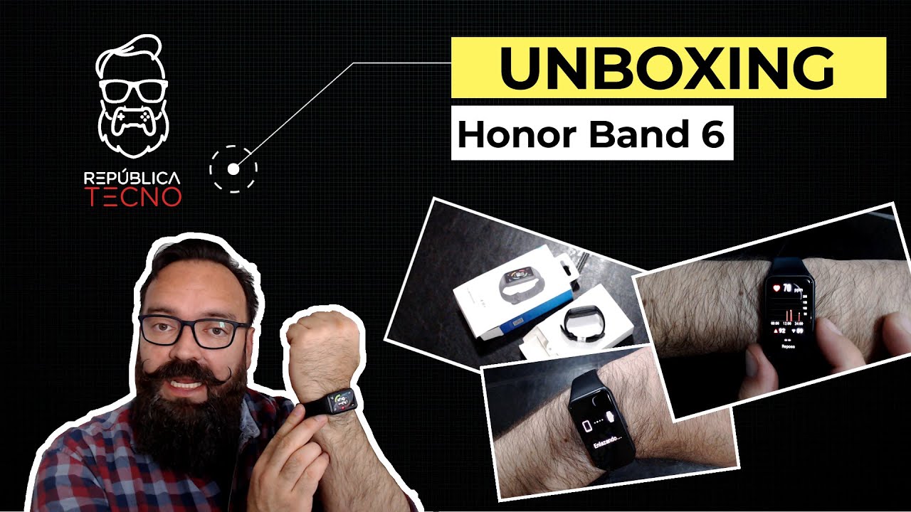 La Honor Band 6 tiene una gran pantalla [UNBOXING]