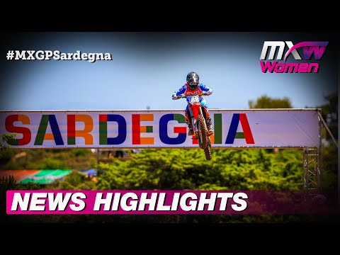 News Highlights | WMX Race 2 | MXGP of Sardegna 2022 #MXGP #Motocross