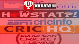 How To search Player Stats Cricmetric Howstat EspnCricinfo Cric365 T20R Crichq Rotowire Ecs T10