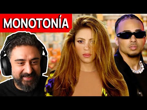 Arab Man Reacts to SHAKIRA, Ozuna - Monotonía (Official Video)