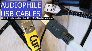 Video thumbnail for AUDIOPHILE USB CABLES COMPARISON by Yuri Brus