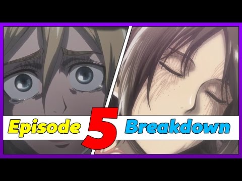 Historia x Ymir Romance?! Christa's Real Name Attack On Titan Season 2 Episode 5進撃の巨人