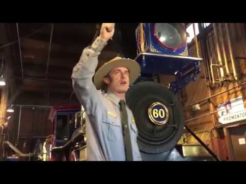 Golden Spike National Park Locomotives - The Jupiter & 119