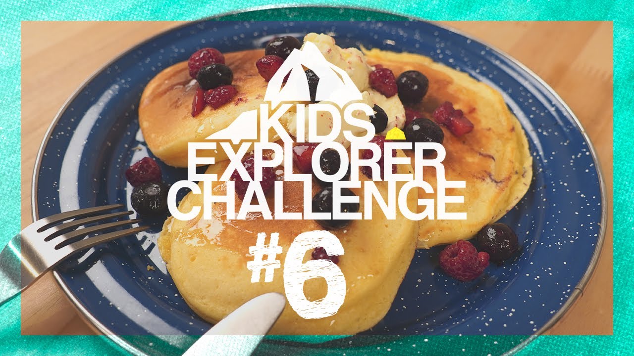 手作りバターでパンケーキを作ろう！