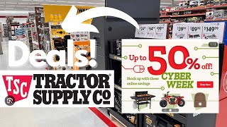 Tractor Supply Crazy Cyber Week Tool Deals! 2024