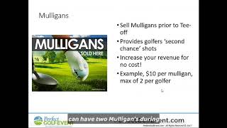 Selling Mulligans at Your Golf Fundraiser | Perfect Golf Event
