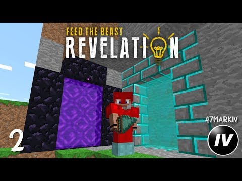 FTB Revelation - Ep 2 - Power Mining