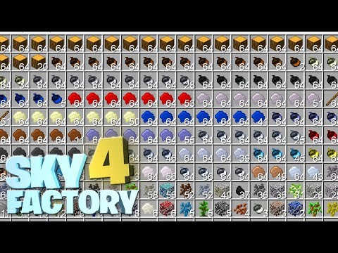 Huge chest of resources! 3 islands! - Minecraft Sky Factory 4 #02