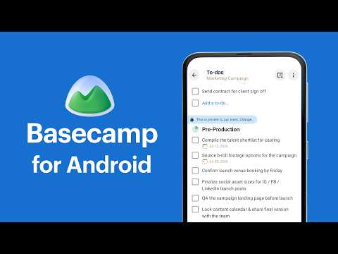 Basecamp - Project Management video thumbnail
