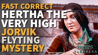 Jorvik Flyting Hertha the Very High Assassin's Creed Valhalla Mystery