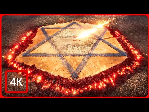 2,000,000 ORC Warriors Attack Full-Auto Sherman - Ultimate Epic Battle Simulator 2 UEBS 2 (4K)