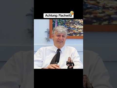 Throwback: Ex-Rektor Schmachtenberg erzählt einen seiner berühmten (und flachen) Familienwitze 🤣