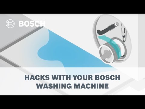 Trucchi con la tua lavatrice Bosch
