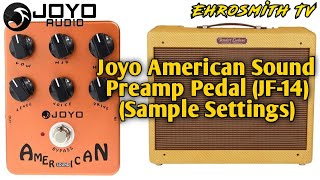 Video thumbnail for Joyo American Sound Demo Video | Joyo JF-14 American Sound Preamp Pedal by Ehrosmith TV