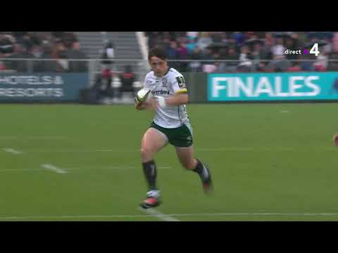 Henry Arundell 100m individual try (Toulon v London Irish 2022)