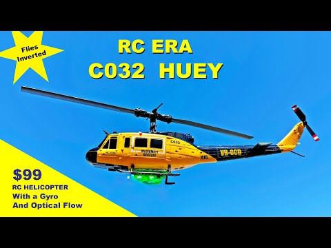 Looks Amazing Flies Amazing - RC ERA C032 Huey Helicopter