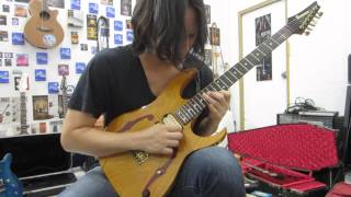 Video thumbnail for อ.โอ๋ ลองกีตาร์ Ibanez Paul Gilbert Signature PGM800 Electric Guitar Drive Sound by chatreeo