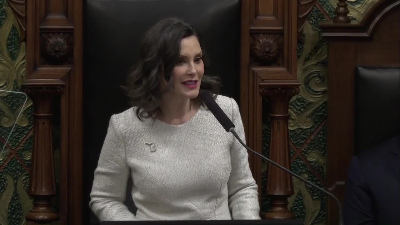 Gov. Gretchen Whitmer - State of the State Address - Feb. 25, 2026 ...