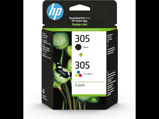 Vídeo relacionado con HP 305 6ZD17AE Pack de 2 Cartuchos de Tinta Negra y Tricolor Originales