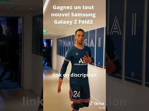 Gagnez Samsung Galaxy Z Fold3 | Paris Sait Germain | PSG | #shorts