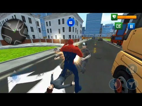 Monster Spider Hero Amazing City Missions - Android GamePlay