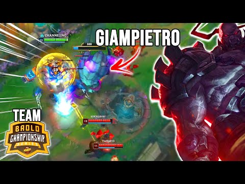 NON TOCCATE GIAMPIETRO FT. BCS TEAM - League of Legends ITA #3040