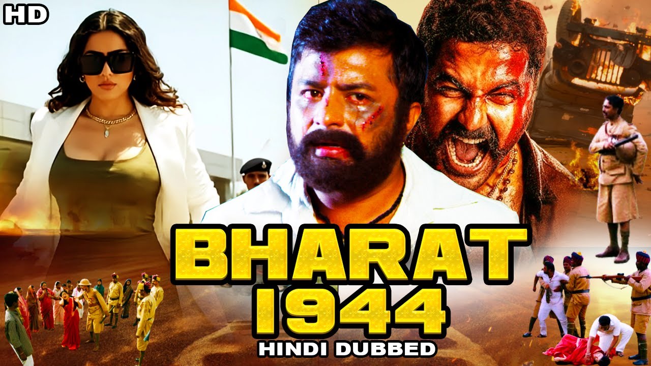 BHARAT 1944 | Full Hindi Dubbed Action Movie | Naveen Krishna, Shivani | South Full Action Movie