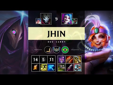 Jhin ADC vs Jinx - BR Challenger Patch 25.18