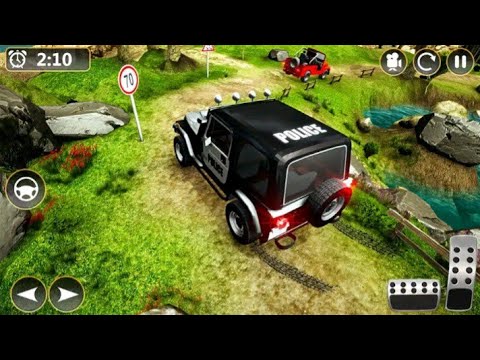 Offroad Police Jeep 4x4 Driving & Racing Simulator