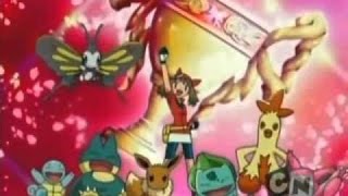 Kadr z teledysku Batalha da Fronteira (Battle Frontier) Brazil tekst piosenki Pokémon (OST)