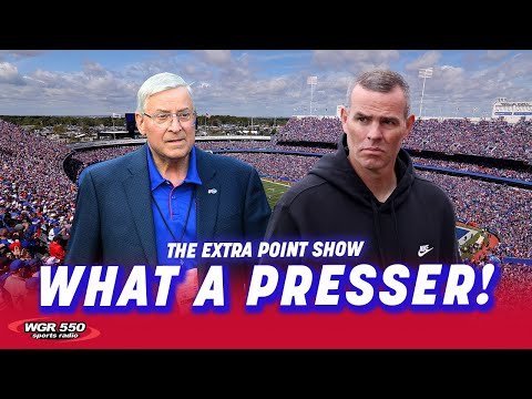 Reacting to Pegula & Beane Press Conference | The Extra Point Show