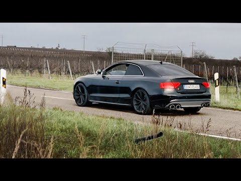 Audi S5 4.2 V8 Manual - Loud Akrapovic Exhaust (Good Quality) ECE-Legal Version