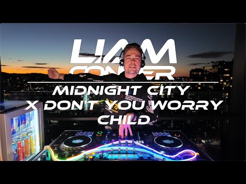 Midnight City X Don't You Worry Child (M83 X Swedish House Mafia) (Mashup) 4K