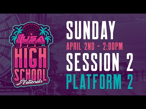2023 High School Nationals - Day 4 Session 2 Platform 2