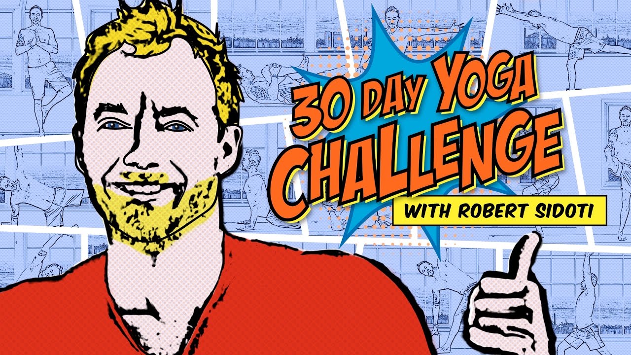 30-Day Yoga Challenge with Robert Sidoti | Yoga Anytime