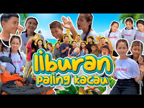 THE MOST MESSY VACATION EVER!! ~ GLAD SLAVES STORM THE BEACH🤣