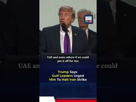 Trump Claims Gulf Leaders Helped Stop Planned U.S. Attack on Iran