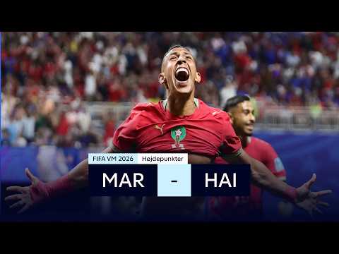 VM: Marokko - Haiti – Højdepunkter