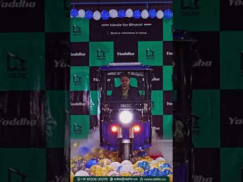 Deltic Star Yoddha E Rickshaw