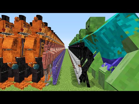 KORKUNÇ AYI FREDDY ORDUSU VS MUTANT CANAVAR ORDUSU 😱 - Minecraft