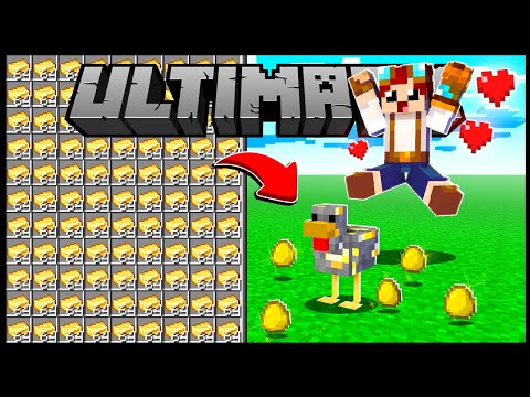 GALINHA DOS OVOS DE OURO NO MINECRAFT!! - Minecraft Ultimato #3