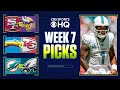 NFL Week 7 Preview: EXPERT PICKS For Each Game I CBS Sports