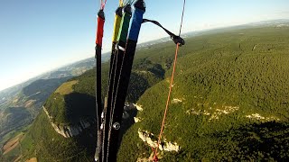 preview picture of video 'Parapente entre Millau et Paulhe les 15 et 16 juillet 2014'