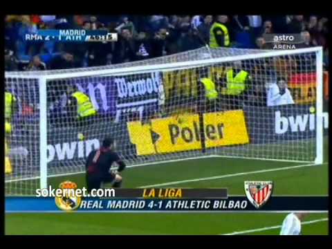 Real Madrid 4-1 Athletic Bilbao | Spanish La Liga 2012