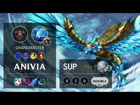 Anivia Support vs Janna - EUW Grandmaster Patch 10.4