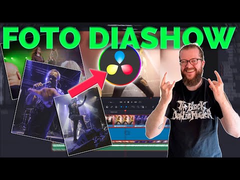 Diashow aus Fotos erstellen in DaVinci Resolve (Anfänger Tutorial)