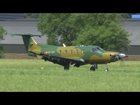 Pilatus PC-12 NG -  HB-FXF - Airport Buochs