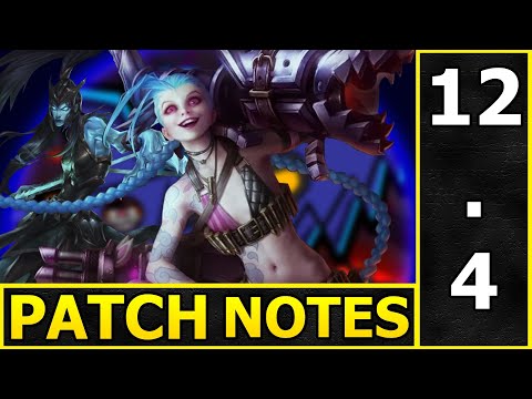 Patch Notes 12.4 League Of Legends For Lets Talk Jinx 273