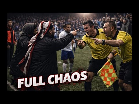 INSANE GAME!!! REF SURROUNDED, 5 RED CARDS, PUNCHES THROWN, REVENGE FOULS & CRAZY ENDING!!!