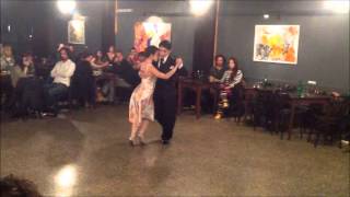 Laísa Souza y Rodrigo Videla en el Tasso